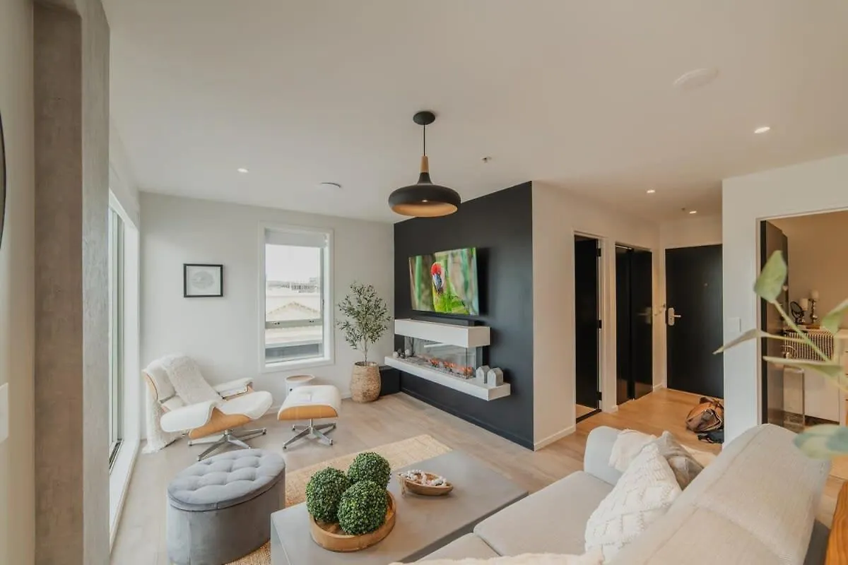 Penthouse Perfection - 2Br Elegance On Worcester St Christchurch Appartamento